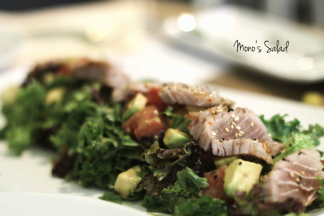 Mono's Salad - Mono Restaurant Review, Athens, Greece