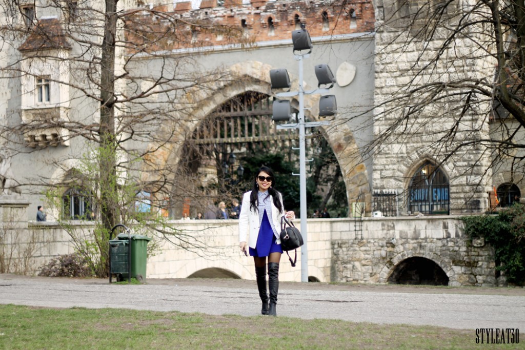 STYLEAT30 Fashion + Travel Blog | Vajdahunyad Castle | Copy of Transylvanian Castle Budapest 06