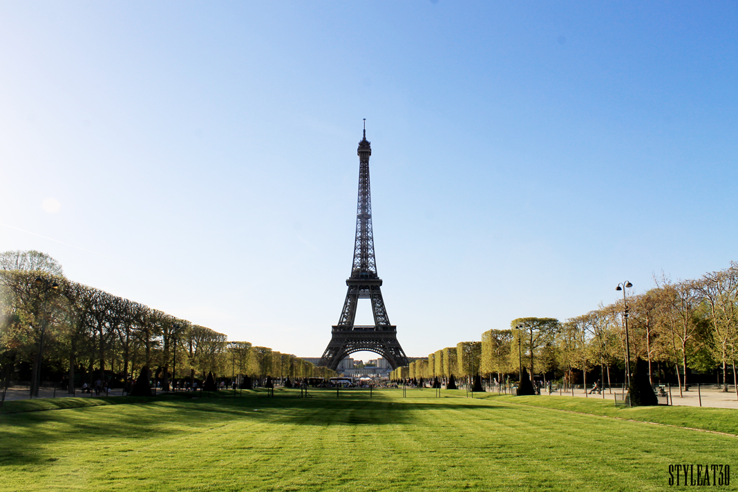 Styleat30 Fashion & Travel Blog - Eiffel Tower Paris France 01