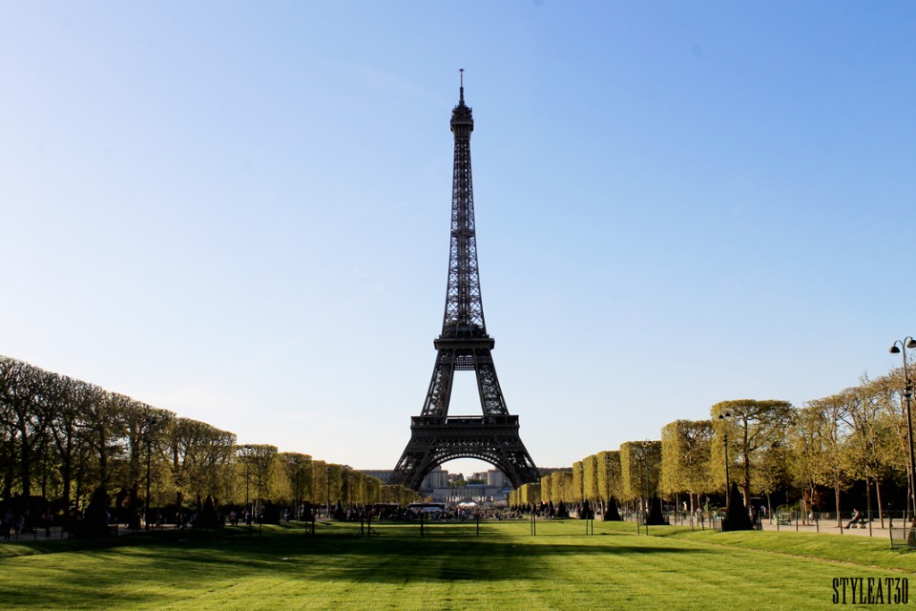 Styleat30 Fashion & Travel Blog - Love Lock Bridge - Eiffel Tower - Paris France 02