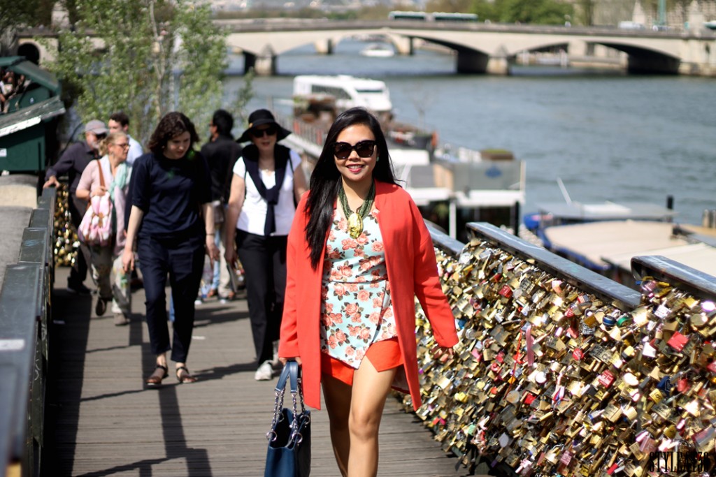 Styleat30 Fashion & Travel Blog - Love Lock Bridge Paris France 09