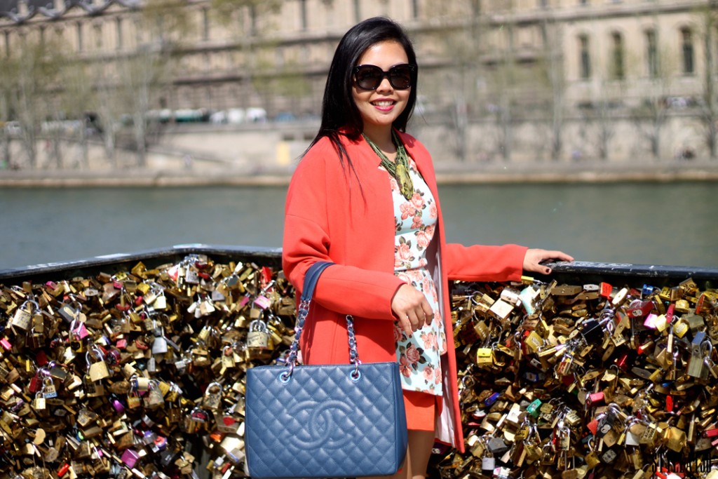 Styleat30 Fashion & Travel Blog - Love Lock Bridge Paris France 12