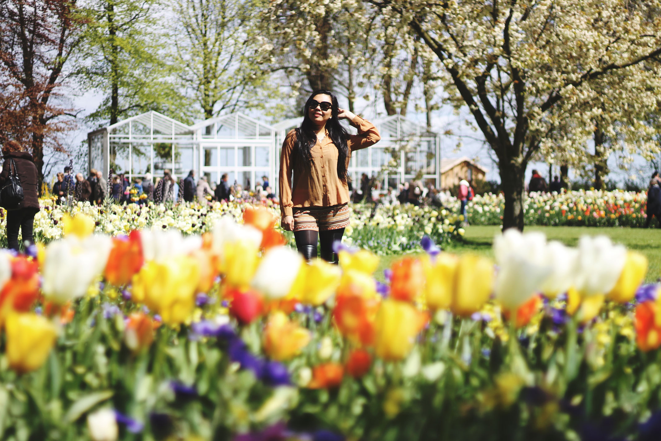 STYLEAT30 Travel + Fashion Blog - Keukenhof Gardens and Tulip Fields Tour from Amsterdam - Holland Tulips - 25