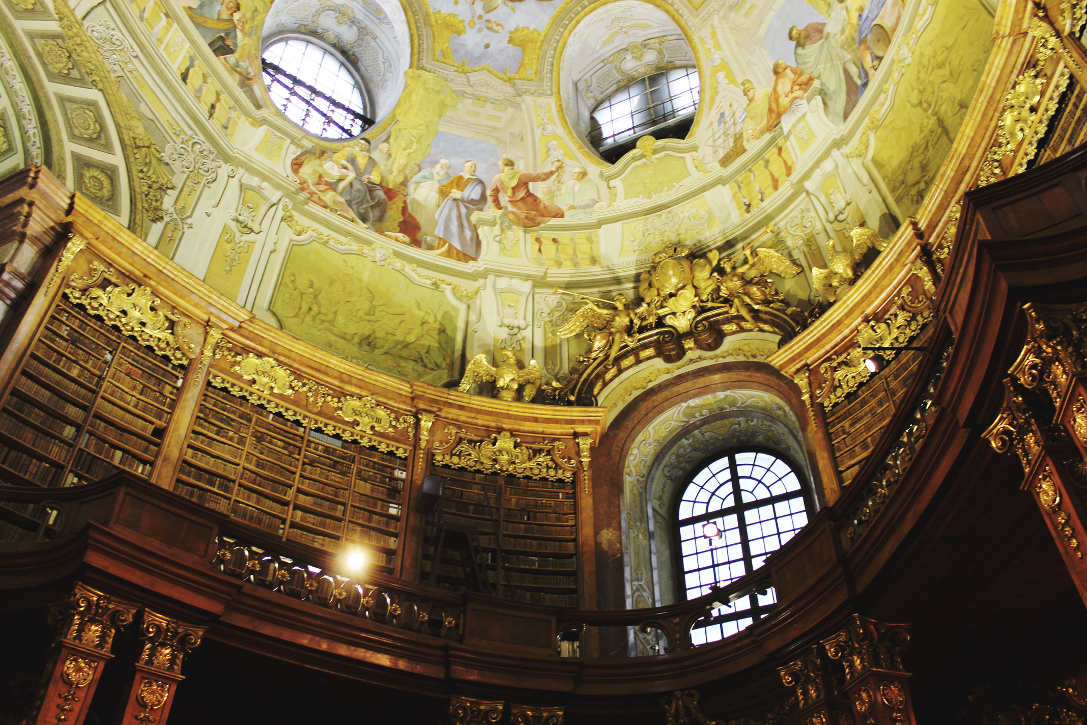 STYLEAT30 Travel + Fashion Blog - Vienna State Hall - Austrian National Library - Vienna Travel Guide - Austria - 3