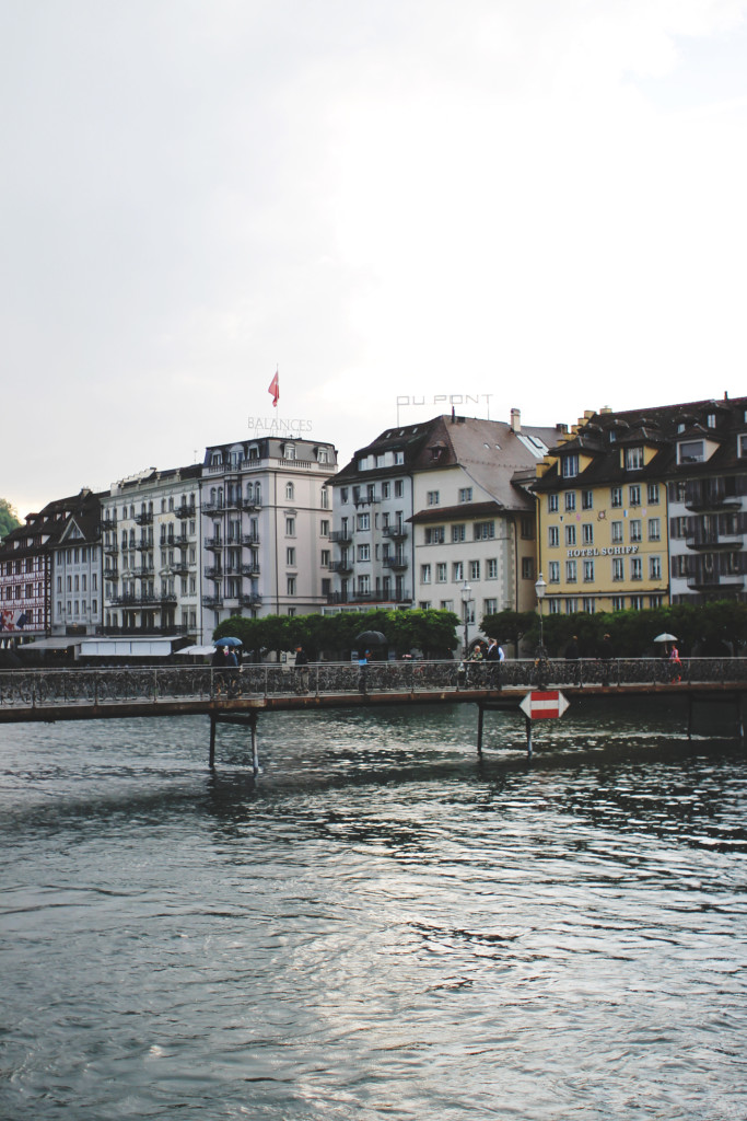 Styleat30 Fashion + Travel Blog - Chapel Bridge + Water Tower - Lucerne, Switzerland - 02