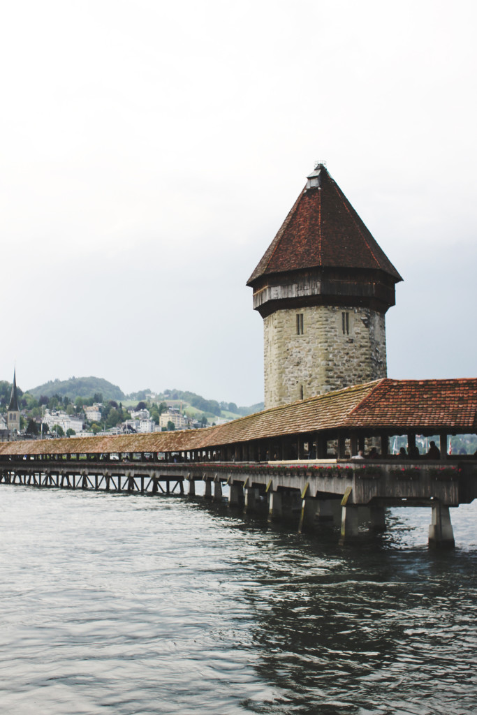 Styleat30 Fashion + Travel Blog - Chapel Bridge + Water Tower - Lucerne, Switzerland - 06