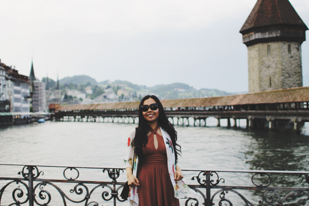 Styleat30 Fashion + Travel Blog - Chapel Bridge + Water Tower - Lucerne, Switzerland - 08