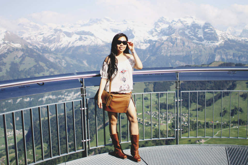 Styleat30 Fashion + Travel Blog - Stanserhorn Funicular & Cabrio Cable Car - Travel Luzern - Swiss Alps - Switzerland - 32
