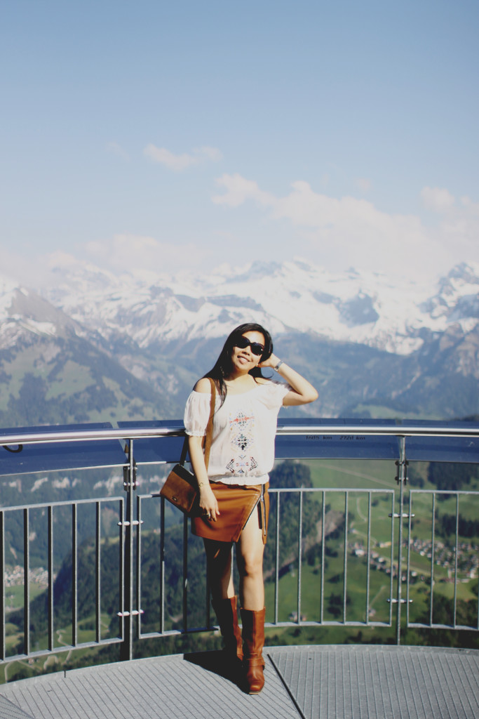 Styleat30 Fashion + Travel Blog - Stanserhorn Funicular & Cabrio Cable Car - Travel Luzern - Swiss Alps - Switzerland - 35