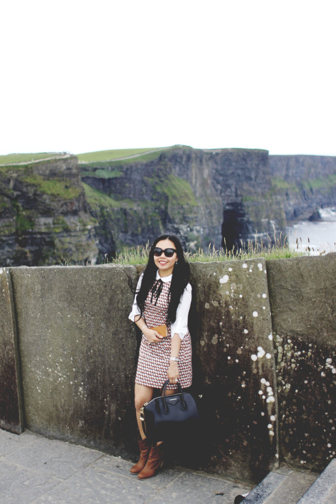 Fashion Blogger Styleat30 - Cliffs of Moher - Travel Ireland