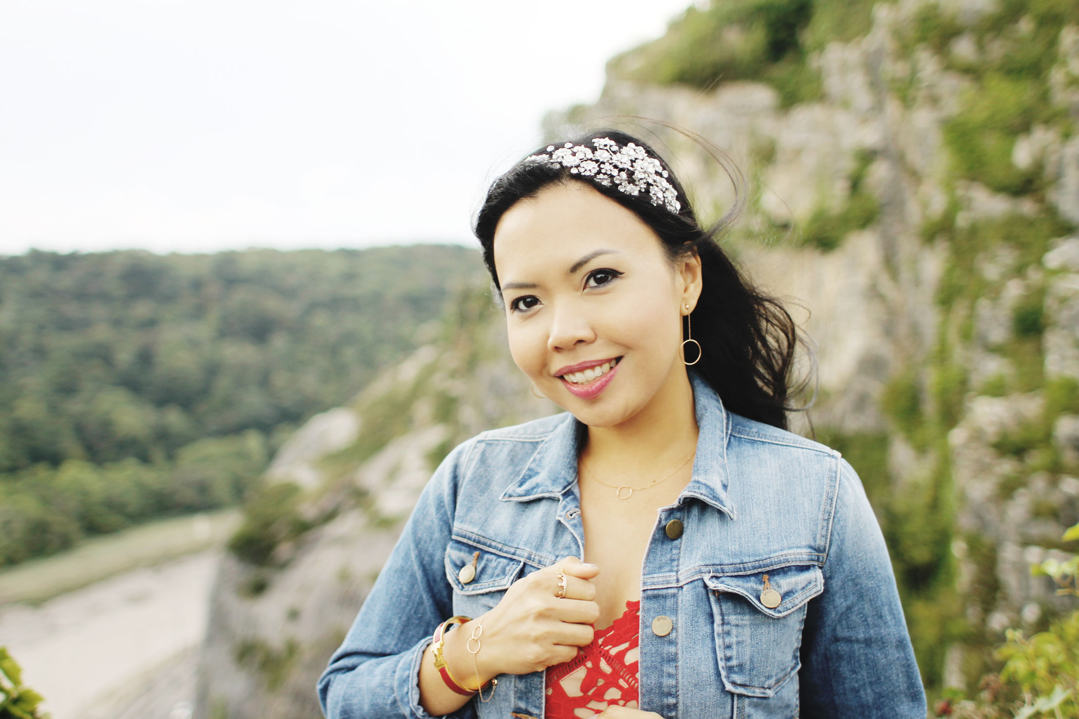 Styleat30 - Fashion + Travel UK - Bristol - Clifton Suspension Bridge - Women - Rose Gold Jewelry - Lilies and Crown Jewellery 03